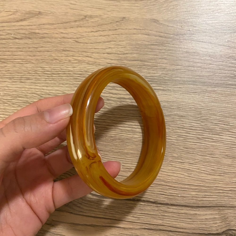 Vintage marbled bangle